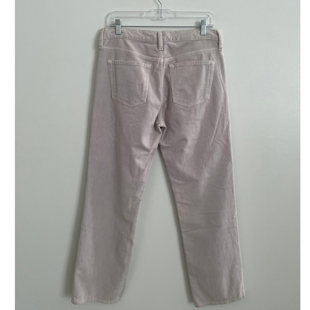 NEW Citizens of Humanity Neve Low Slung Corduroy Pants 27 Lavender Straight Leg - Picture 3 of 11